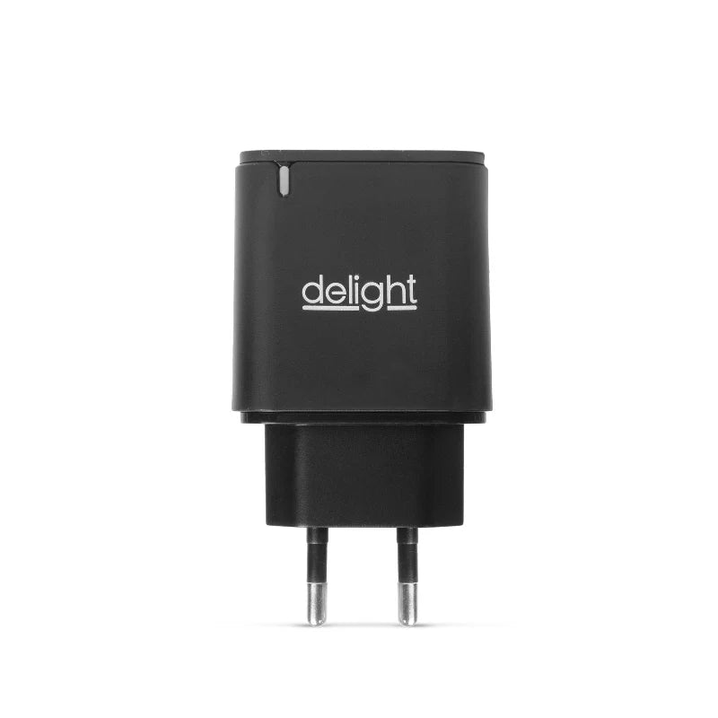 Adaptor încărcător USB-A + USB-C cu încărcare rapidă PD 20W