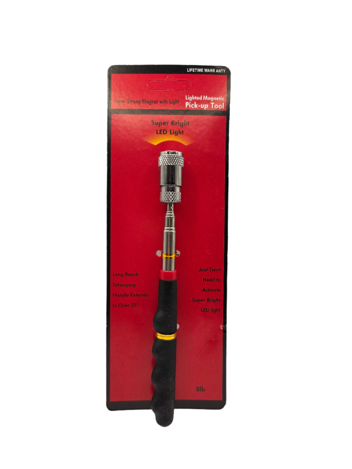 Teleskopischer Magnetheber mit LED-Licht von Carmotion