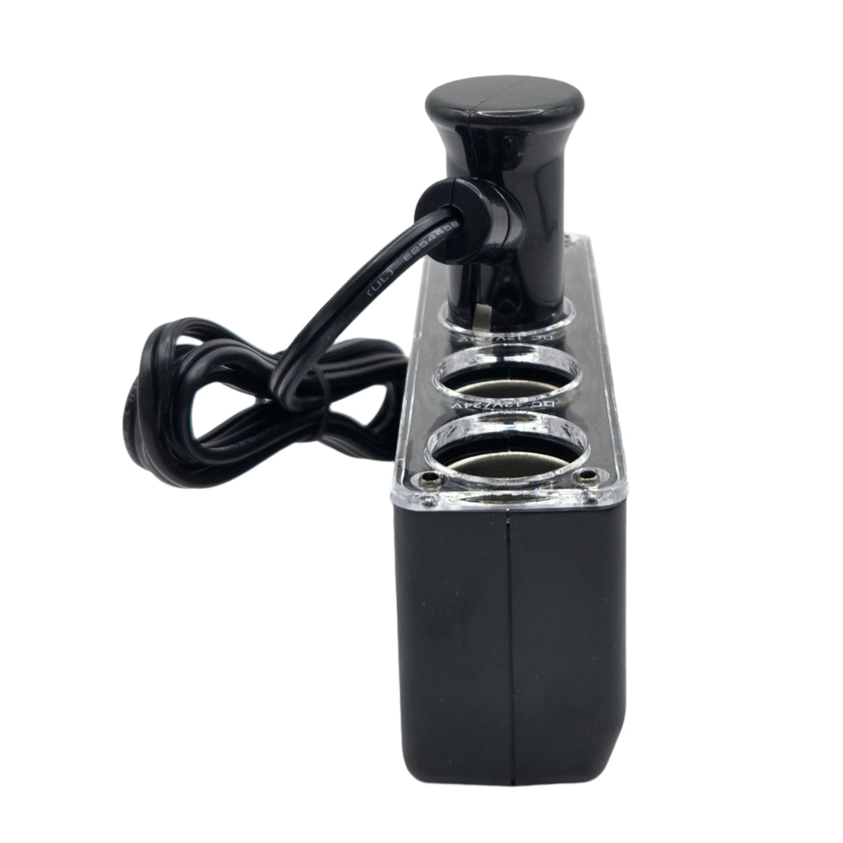 Împărțitor brichetă auto cu 3 prize și port USB Lampa DUO-4