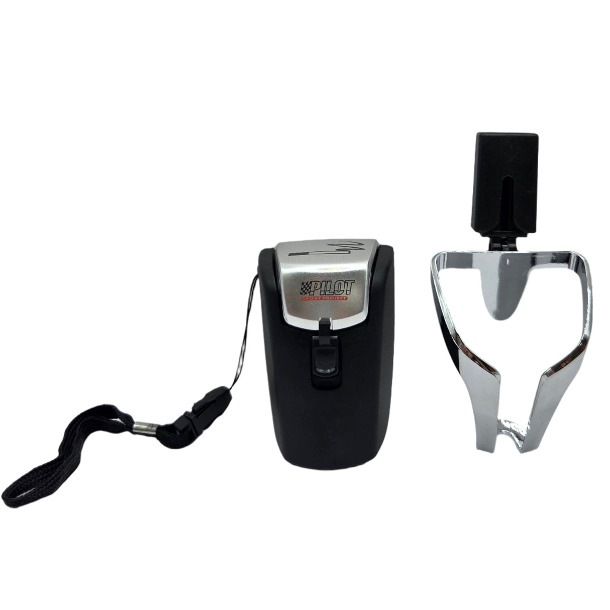 Scrumieră auto pentru grila de ventilație, gri