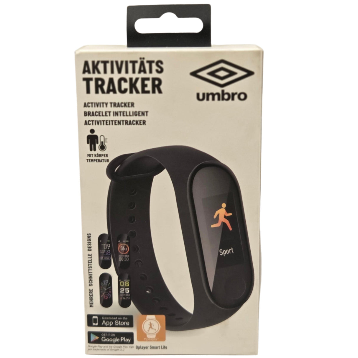 Brățară inteligentă UMBRO cu monitorizare activitate