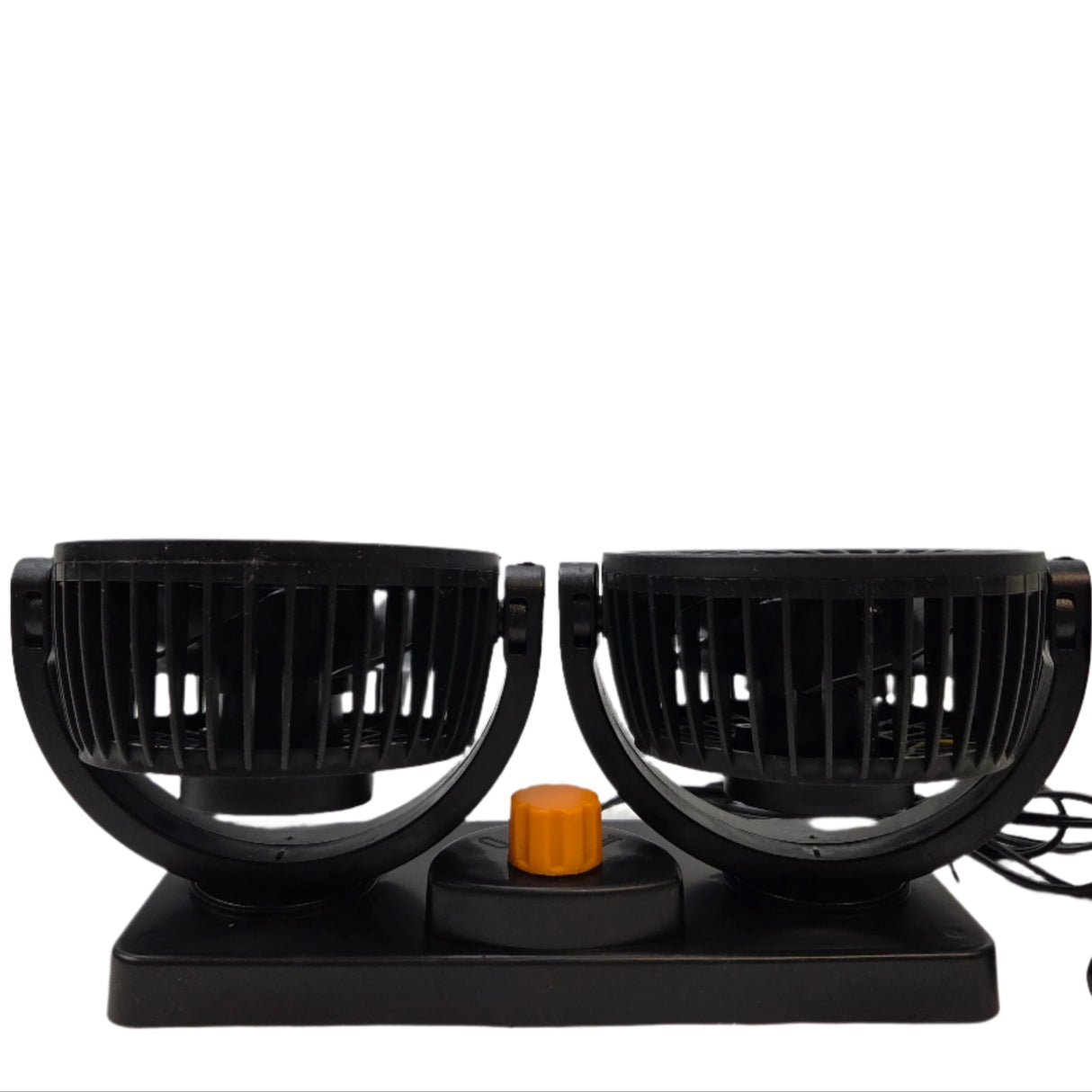 Ventilator auto cu două capete, 2x15 cm, 12V/24V