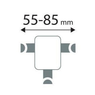 Автомобилен държач за телефон с безжично зареждане за монтаж на въздуховод