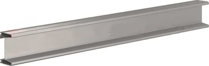Rear Underrun Protection Bar 2400mm E-Marked Anodized Aluminum