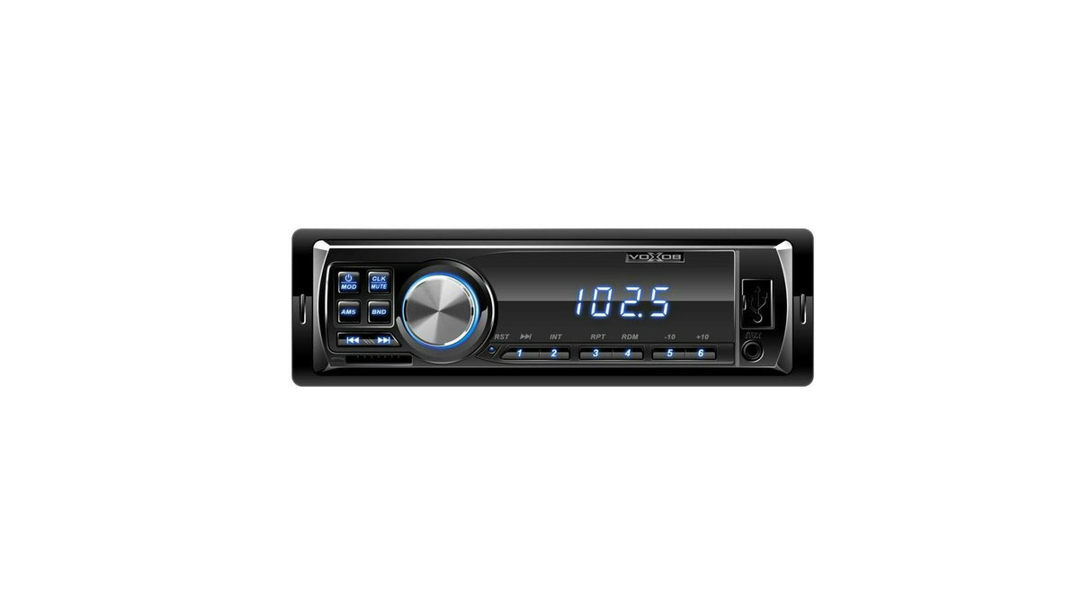 Car Radio & MP3 Player (BT, MP3, FM, USB, SD, AUX) Blue