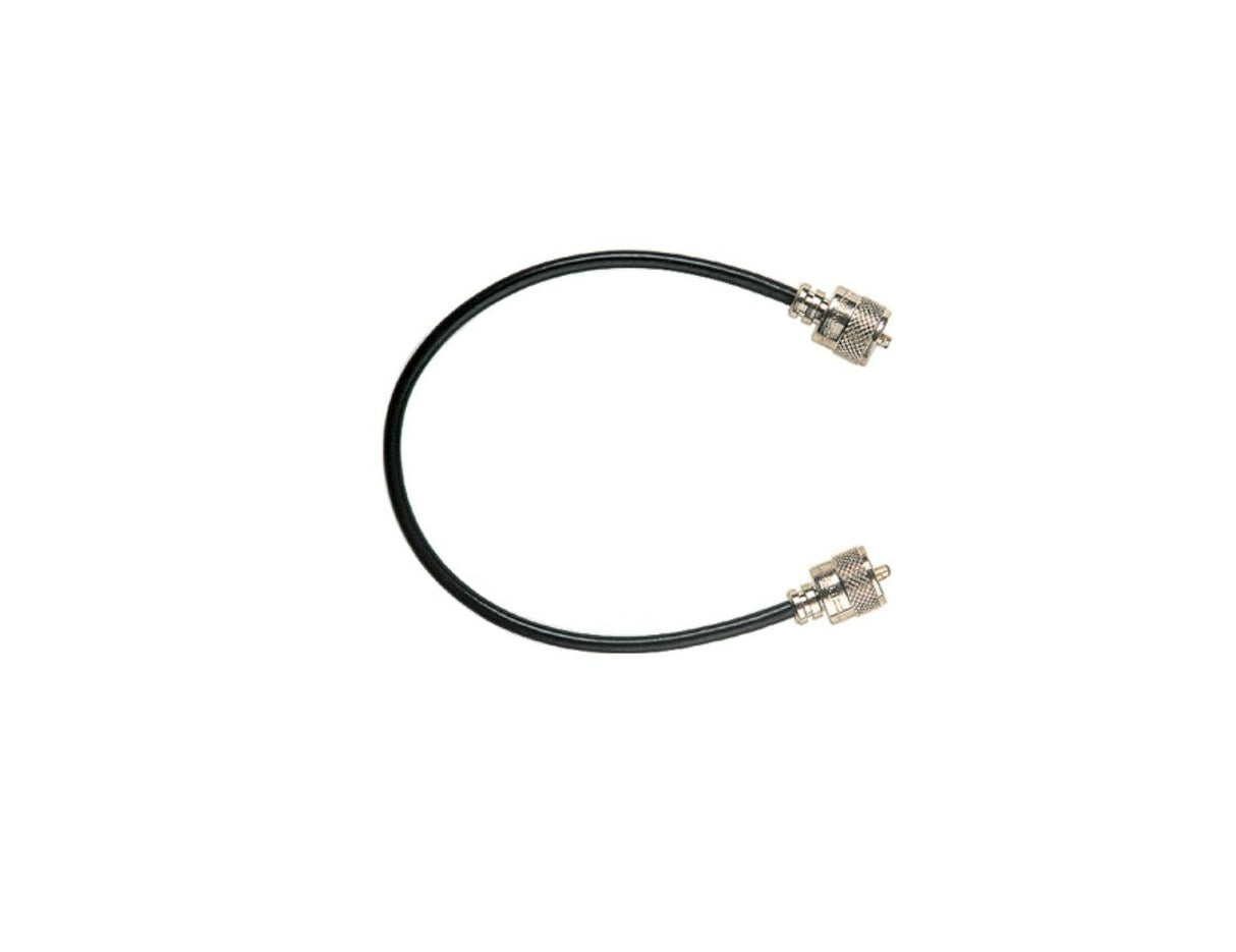 CB Antenna Cable 0.5 m with Dual PL-259 Connectors