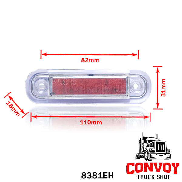 LED Position Lamp – Clear Lens