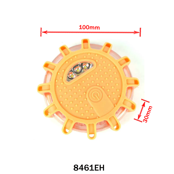 LED аварийна мигаща лампа с батерии (без батерии)