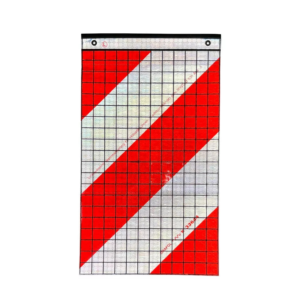 Reflective Swing Plate with Mount for Tail Lifts