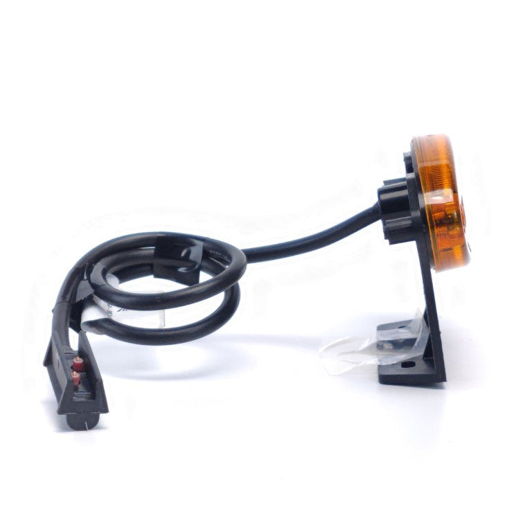 Aspöck Flatpoint II LED Positionsleuchte oval, gelb, 24V