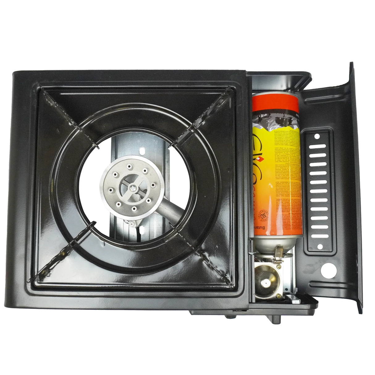 Cartucho de gas 393 ml para camping, barbacoas y estufas portátiles