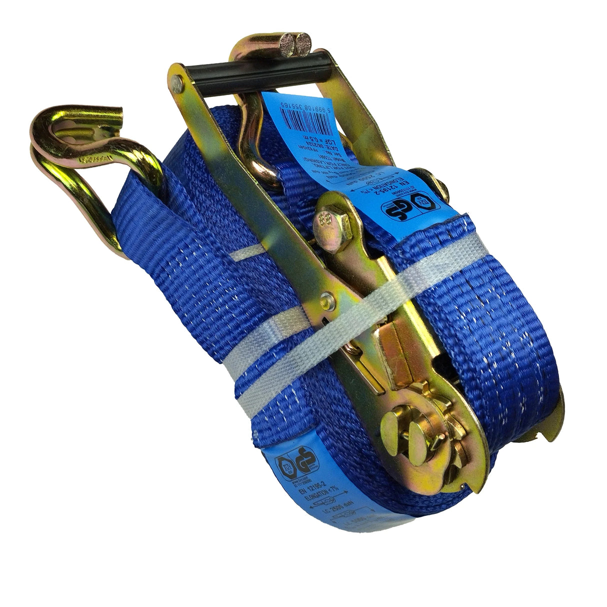 Complete Ratchet Strap 5 Ton Blue