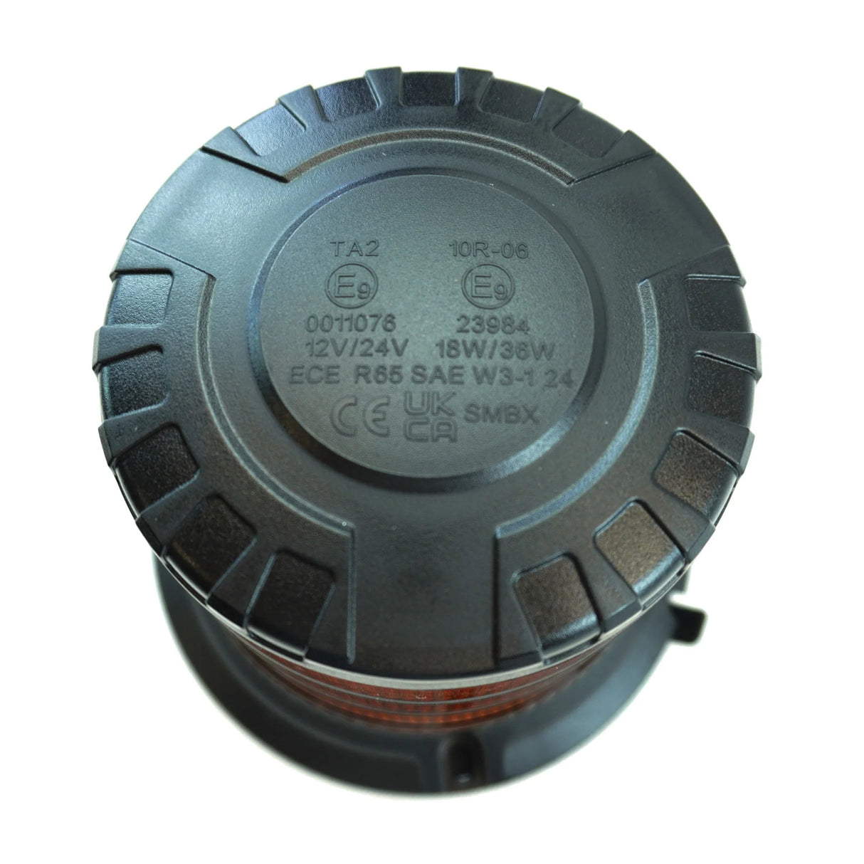 Lampă de avertizare LED galbenă cu fixare magnetică și alimentare la brichetă auto