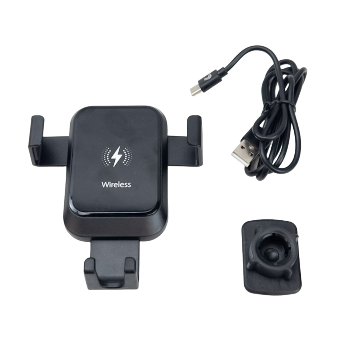 Автомобилен държач за телефон с безжично зареждане за монтаж на въздуховод