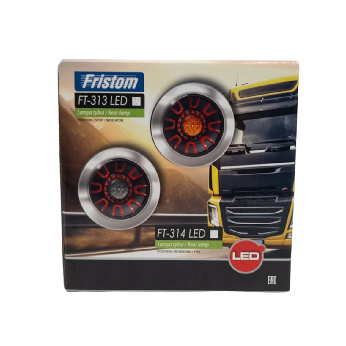 Luz LED para remolque 3 funciones Fristom