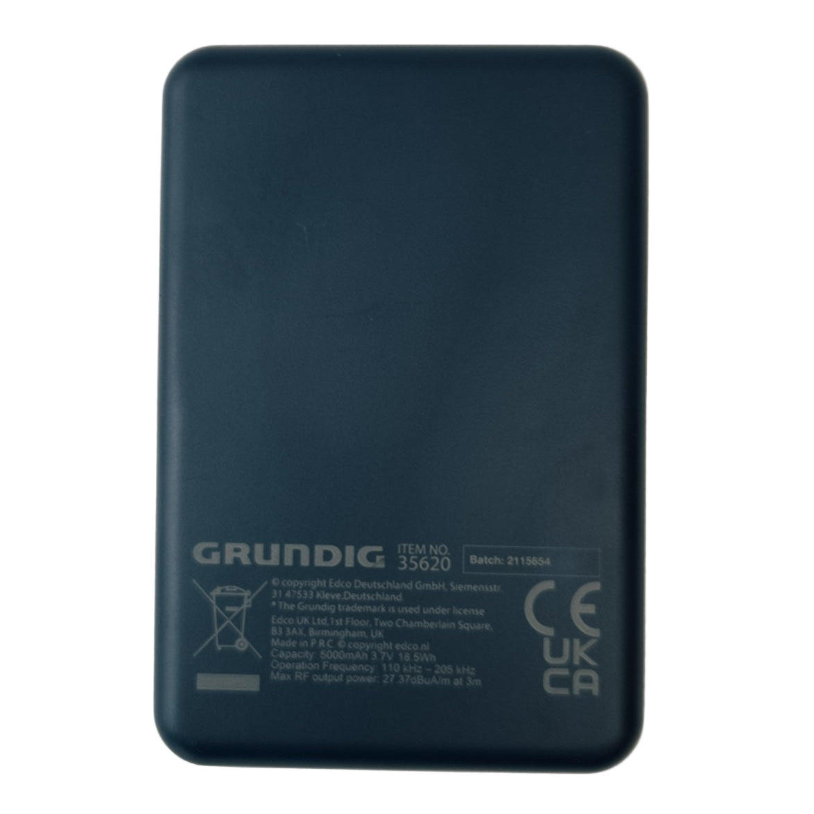 Power Bank with Wireless Charging (MagSafe) Mini 5000mAh Blue