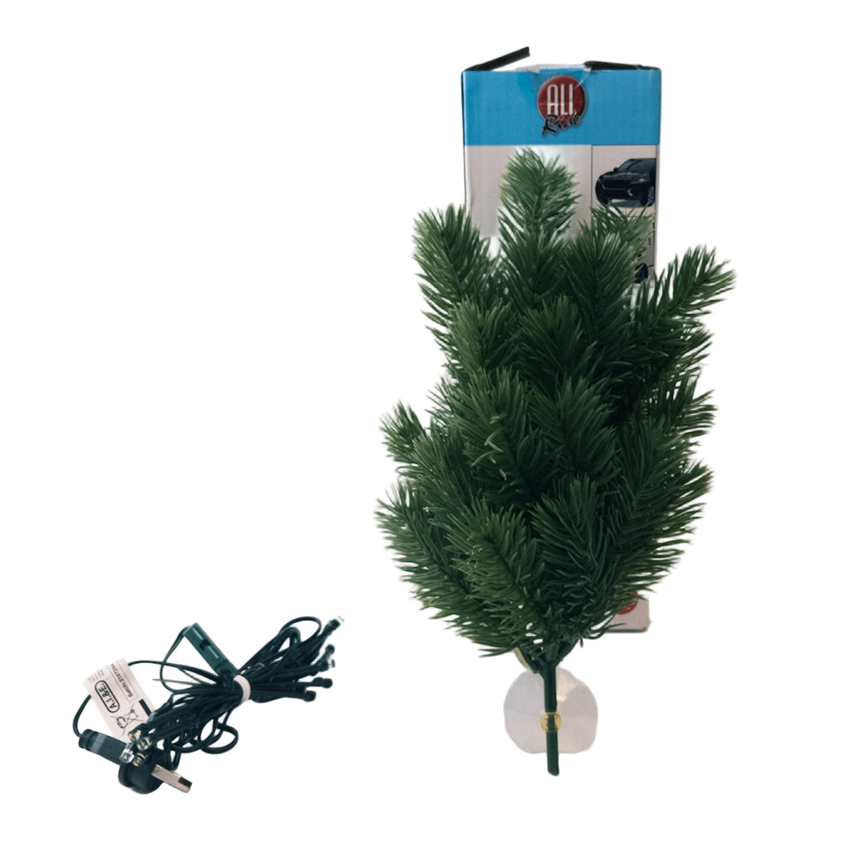 Mini Albero di Natale LED con USB e Ventosa – 18,5 cm