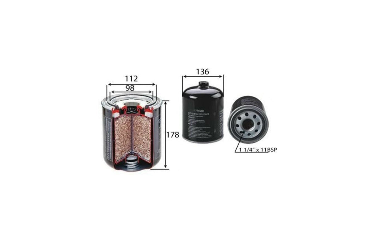 Air Dryer Cartridge for Scania