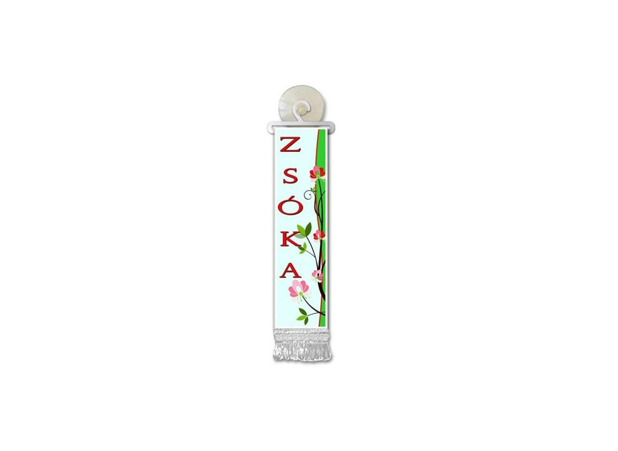 Mini bandera personalizada con nombre (M-Z)