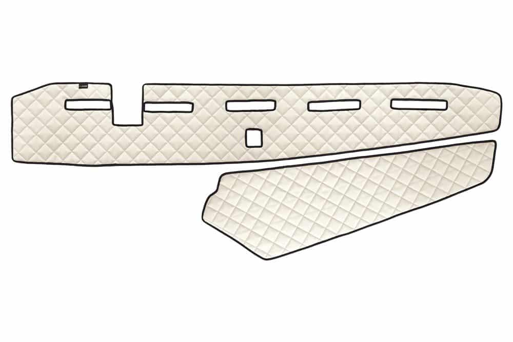 Cubierta de salpicadero en polipiel acolchada para Volvo FH
