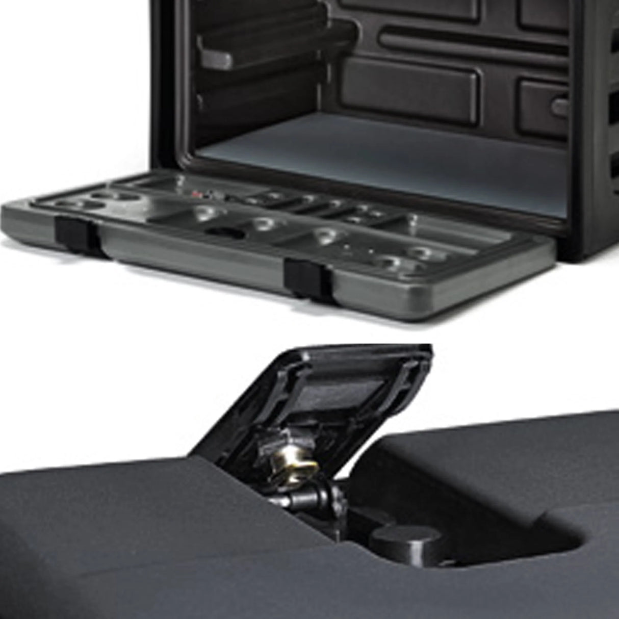 Vertigo Heavy-Duty Lockable Plastic Tool Box