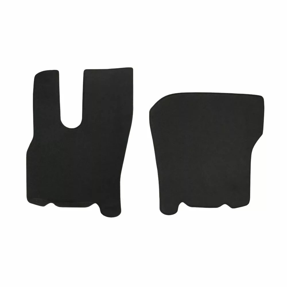 Covorașe auto dedicate pentru DAF XF și XG – set complet din fetru negru