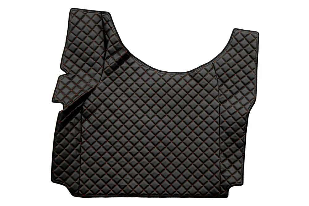 Quilted Faux Leather Floor Mat for Renault T with Engine Tunnel (From 2014)