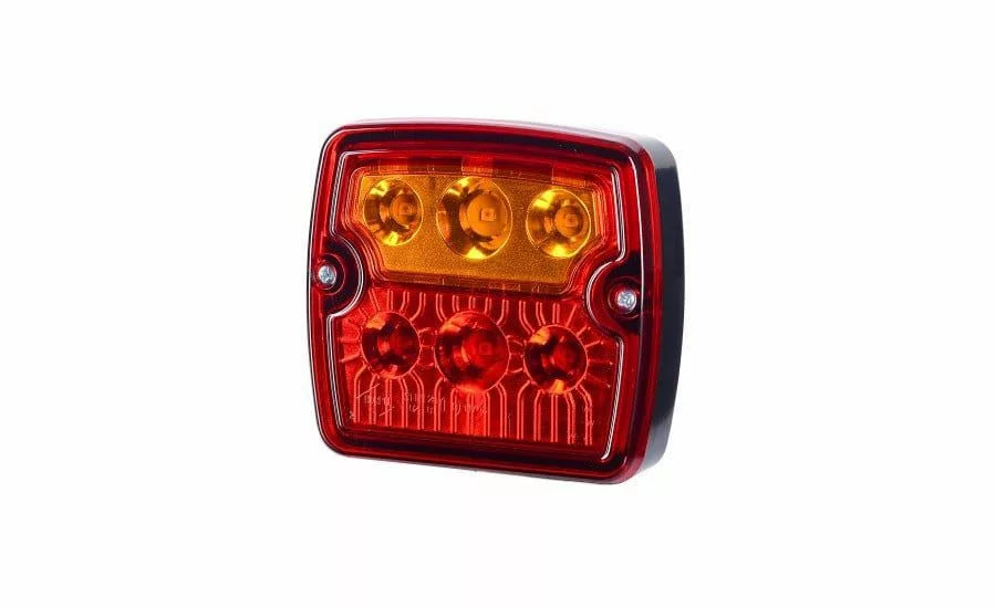 Luz trasera LED para tractor y camión – freno, posición e intermitente