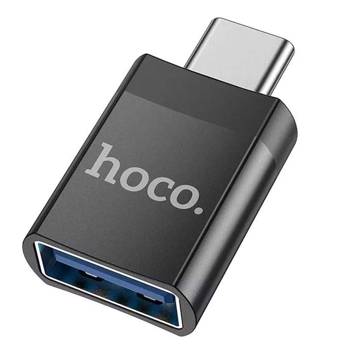 Адаптер HOCO UA17 USB Type-C (мъжки) към USB 3.0 (женски), черен