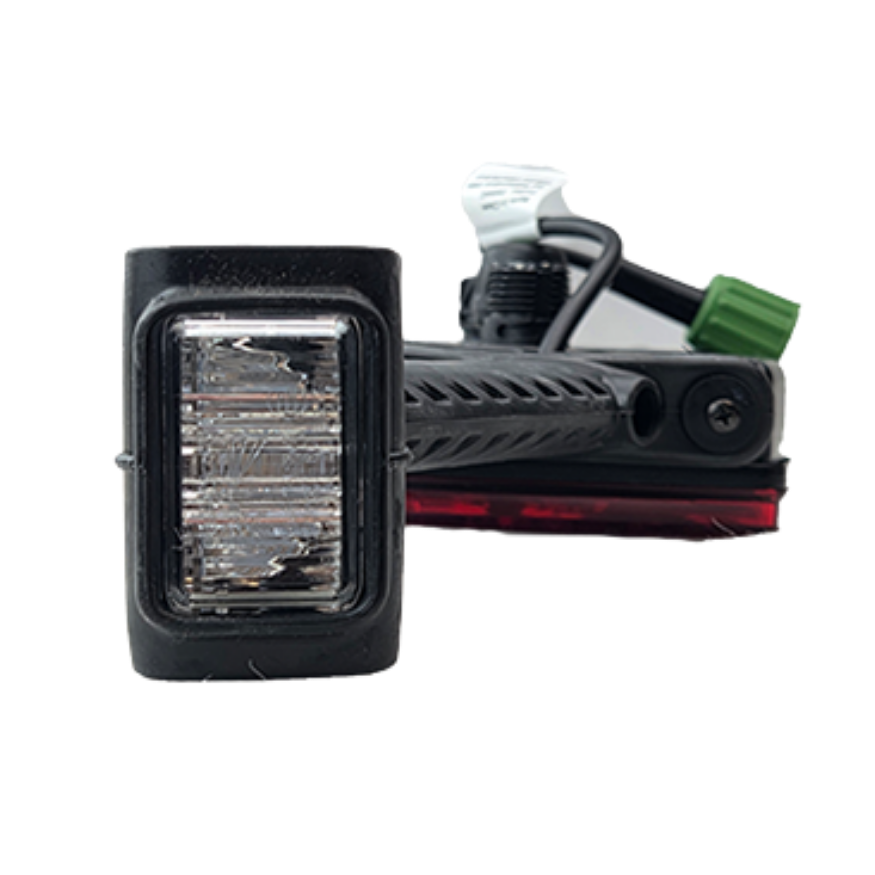 Lampă spate pentru remorcă cu element flexibil din cauciuc, 4 pini