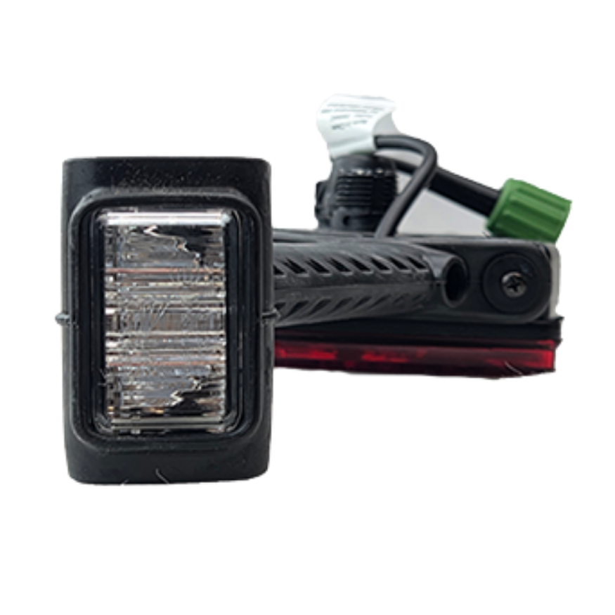 Lampă spate pentru remorcă cu element flexibil din cauciuc, 4 pini