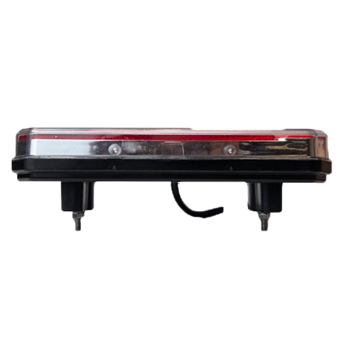 LED Rear Light 6-in-1 | Left-Right, Fog & Reverse, Triangle Reflector, 12/24V