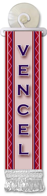 Mini bandera personalizada con nombre (M-Z)