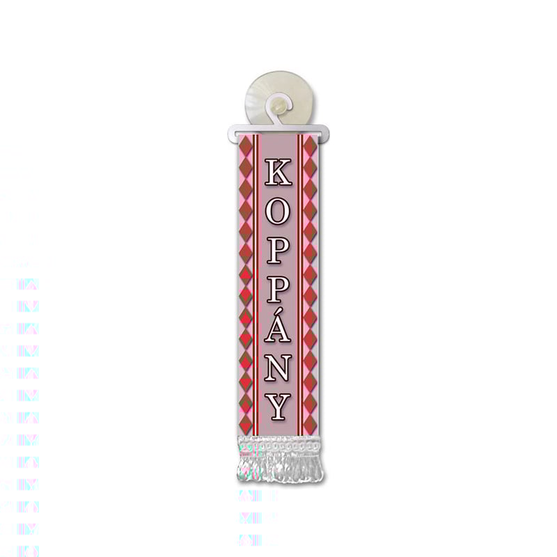 Mini bandera personalizada con ventosa (Nombres F-L)