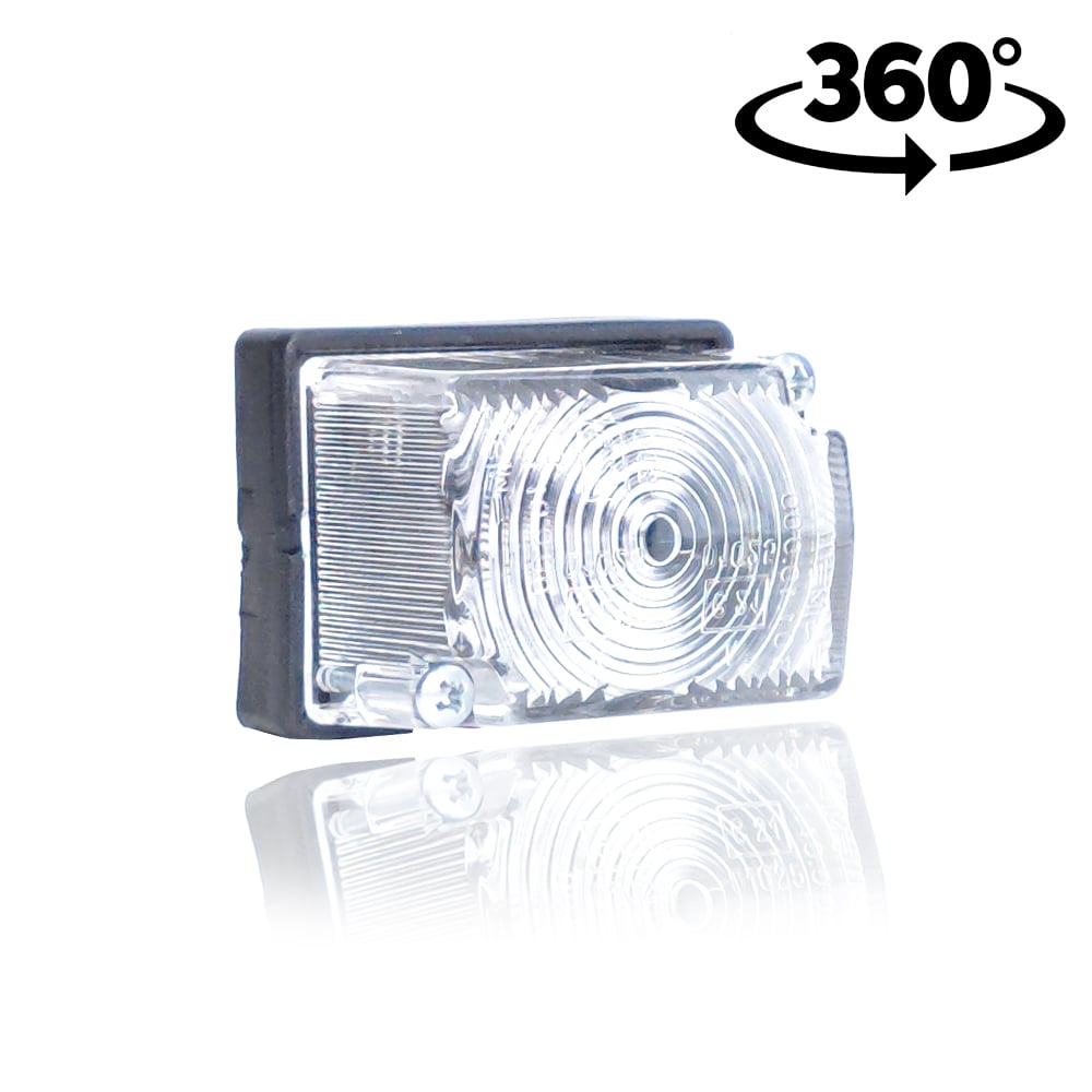 Lampă cubică marcaj lateral – galbenă, roșie sau albă