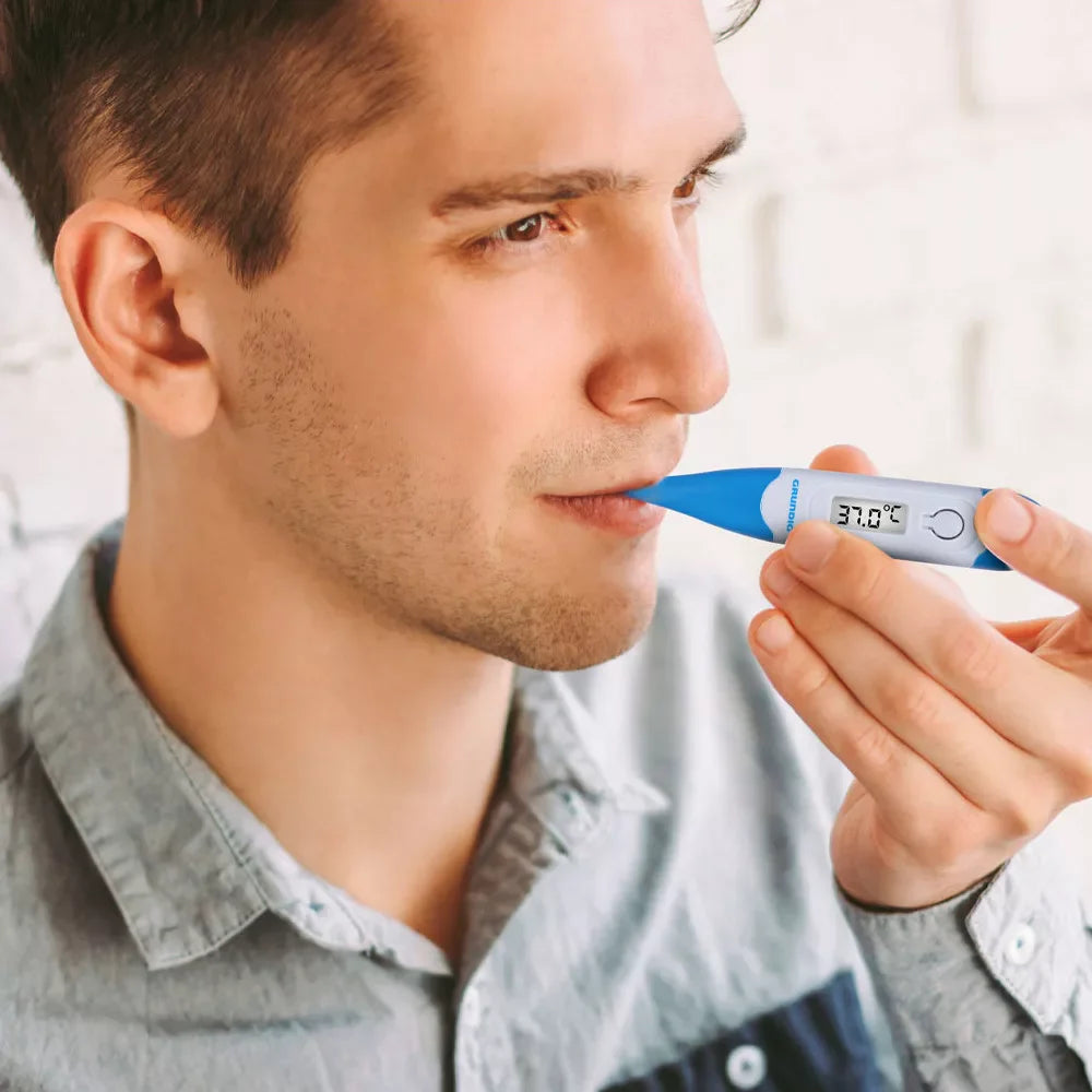 Grundig Digitales Fieberthermometer mit LCD-Anzeige