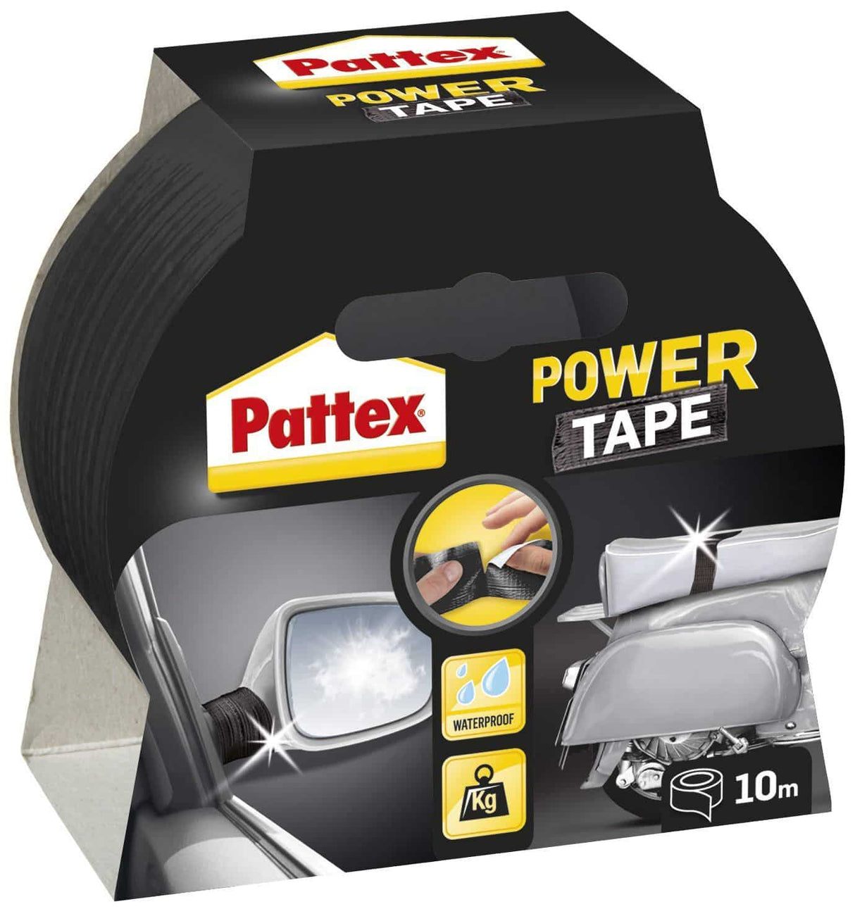 Ruban adhésif renforcé Pattex Power Tape 10 m x 48 mm