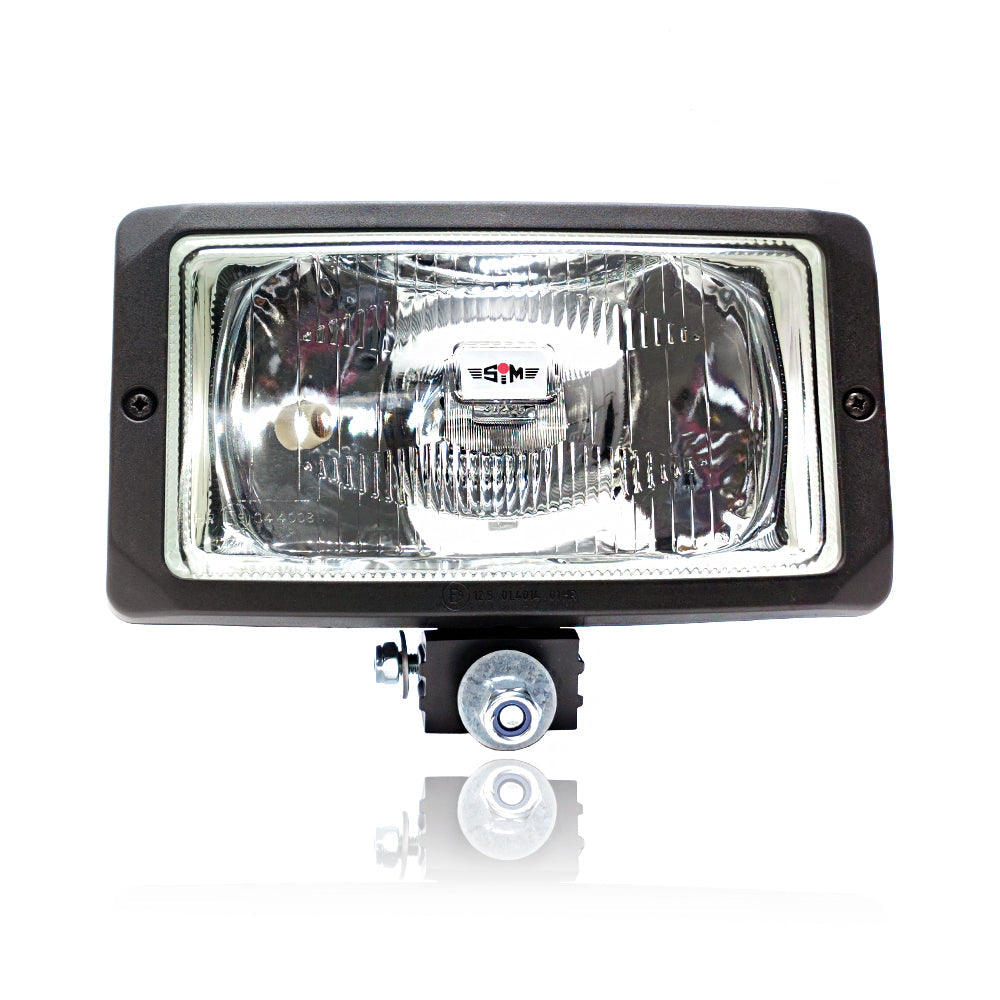 Rectangular High Beam Spotlight 242x171x88mm