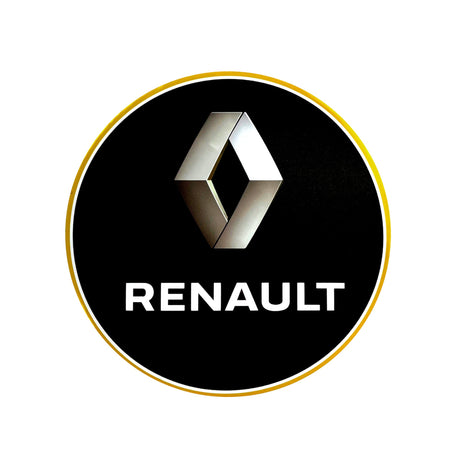 Pegatina circular Renault de 22 cm