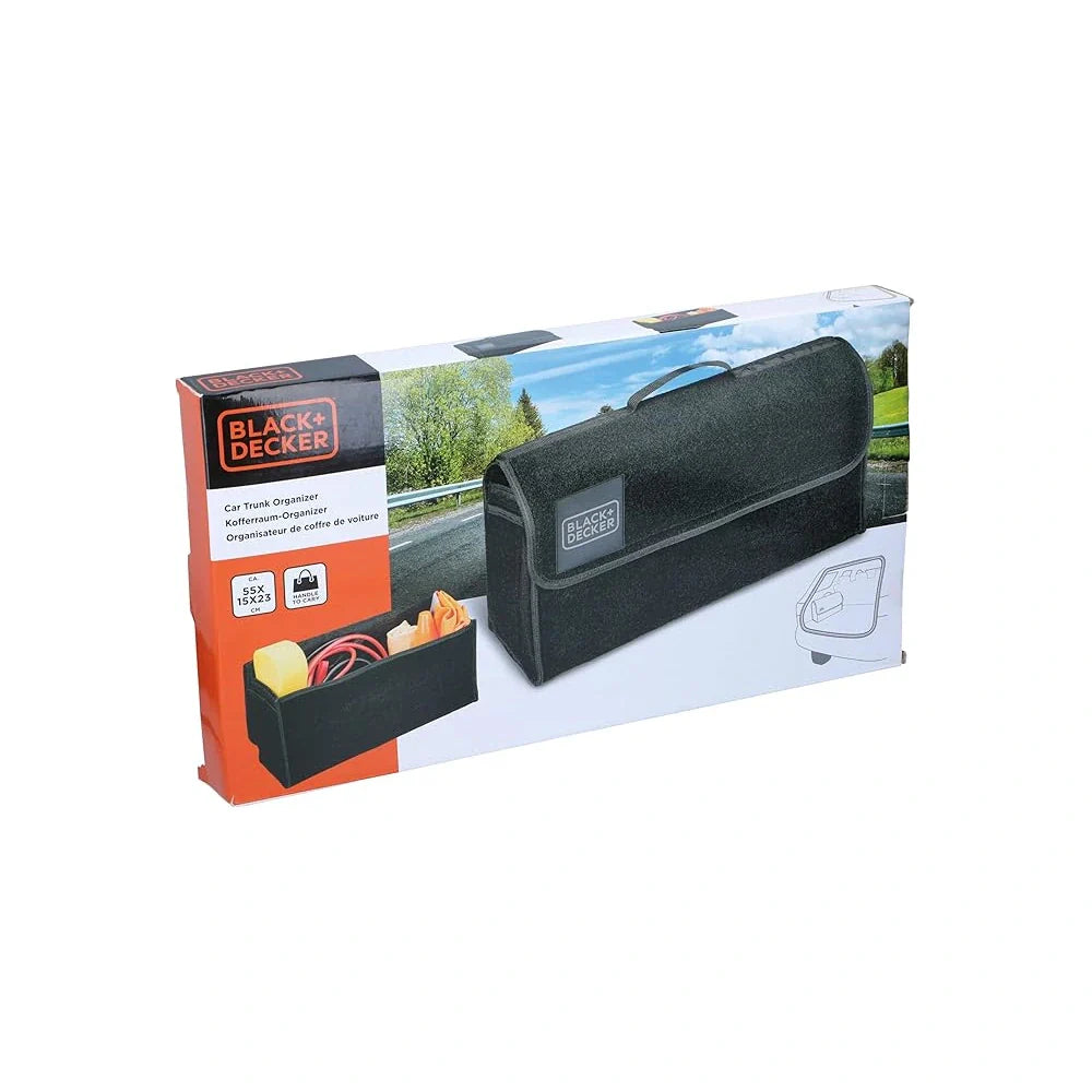 Organizer da Bagagliaio con Chiusura a Strappo Black+Decker