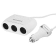 Multiprise allume-cigare 3 prises et 2 ports USB Earldom CS-2