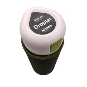Water Bottle with Neoprene Sleeve Green 700ml