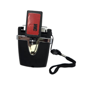 Scrumieră auto pentru grila de ventilație, gri