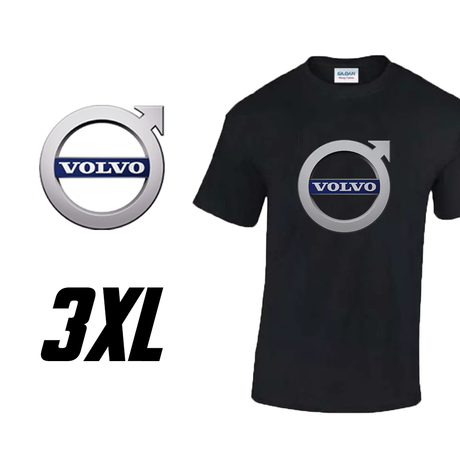 T-shirt Volvo in cotone 100% - Nero