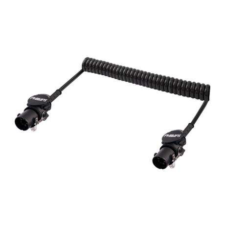 ABS Cable 4m Working Length 24V 7-Pin (EBS)