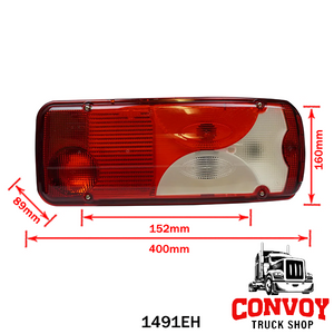 Vignal LC8 Rear Lamp for Scania