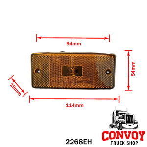 Trapezoidal Prism LED Position Lamp