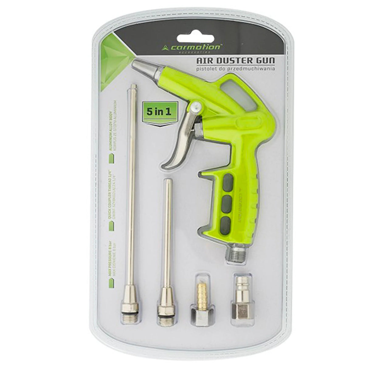 Pistola ad Aria Compressa Multifunzione con Accessori