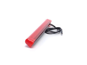 LED Rear Position Lamp Red 24cm Frosted Glass 12/24V