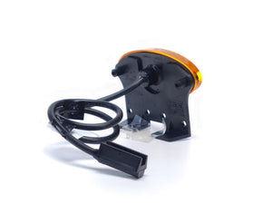 Flatpoint II Aspöck LED Position Light Oval Amber with Holder